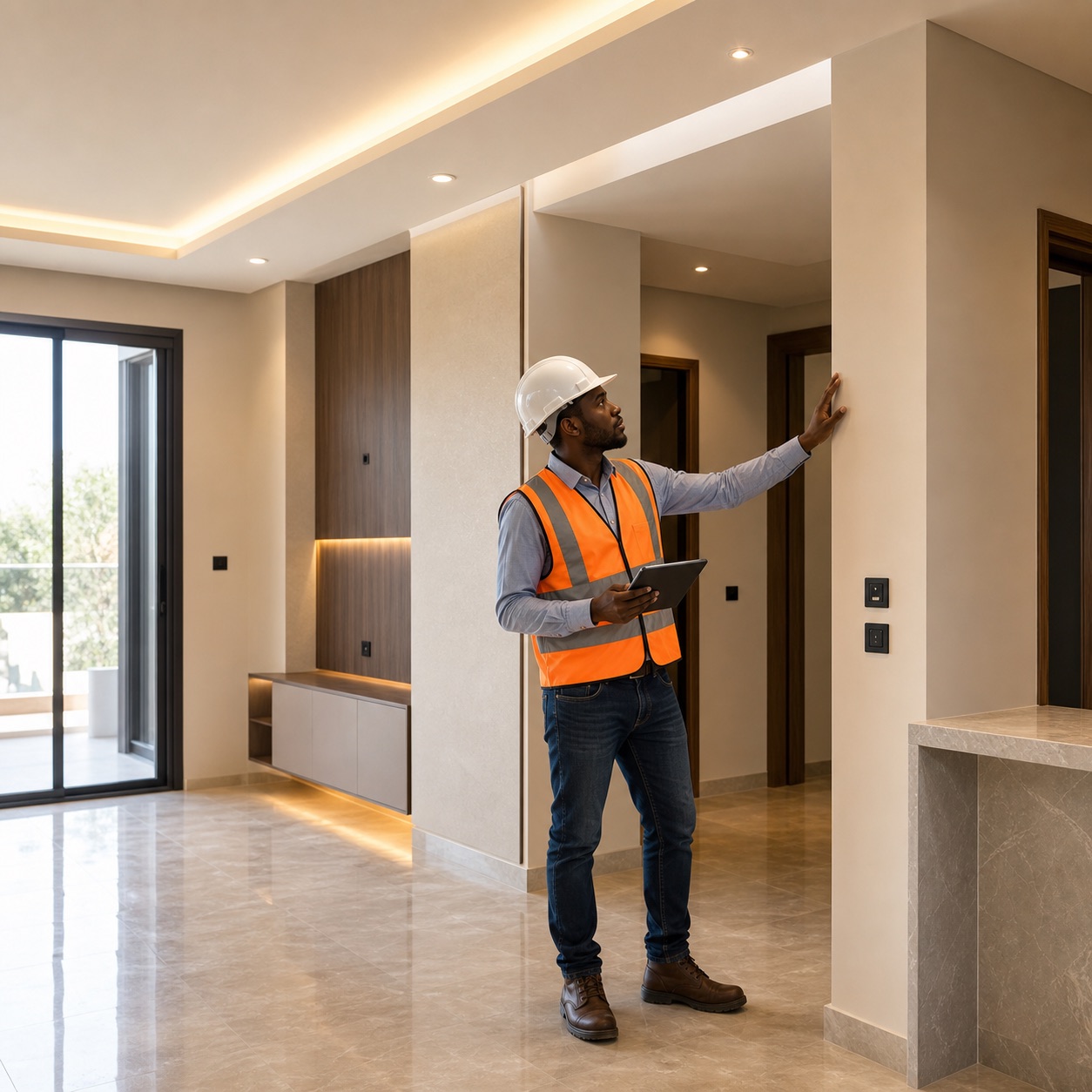 Travaux d'intérieur coordonnés